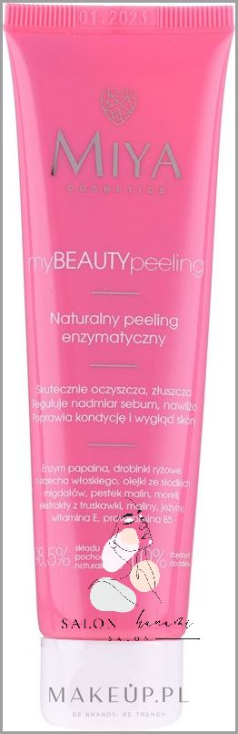 Ujrzyj rezultaty! Miya Peeling Enzymatyczny