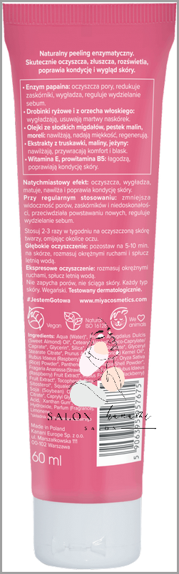 Ujrzyj rezultaty! Miya Peeling Enzymatyczny