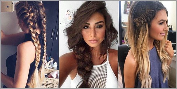 Uwielbiamy: Fryzury Z Warkoczem I Rozpuszczonymi Włosami!