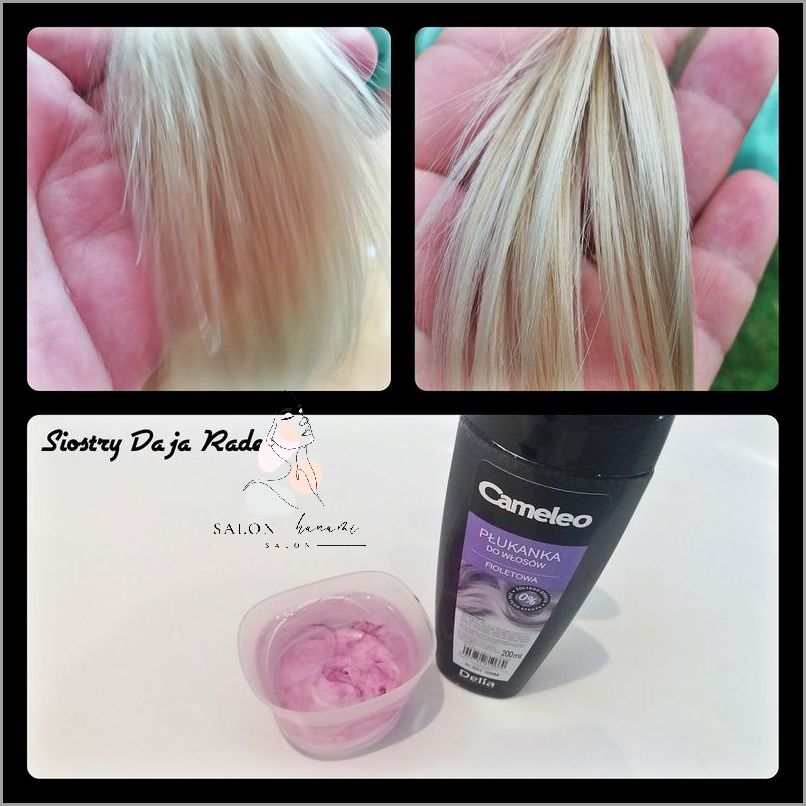 Zaskakujący Efekt Niebieskiej Płukanki Do Włosów! Zaskakujący Efekt Niebieskiej Płukanki Do Włosów!