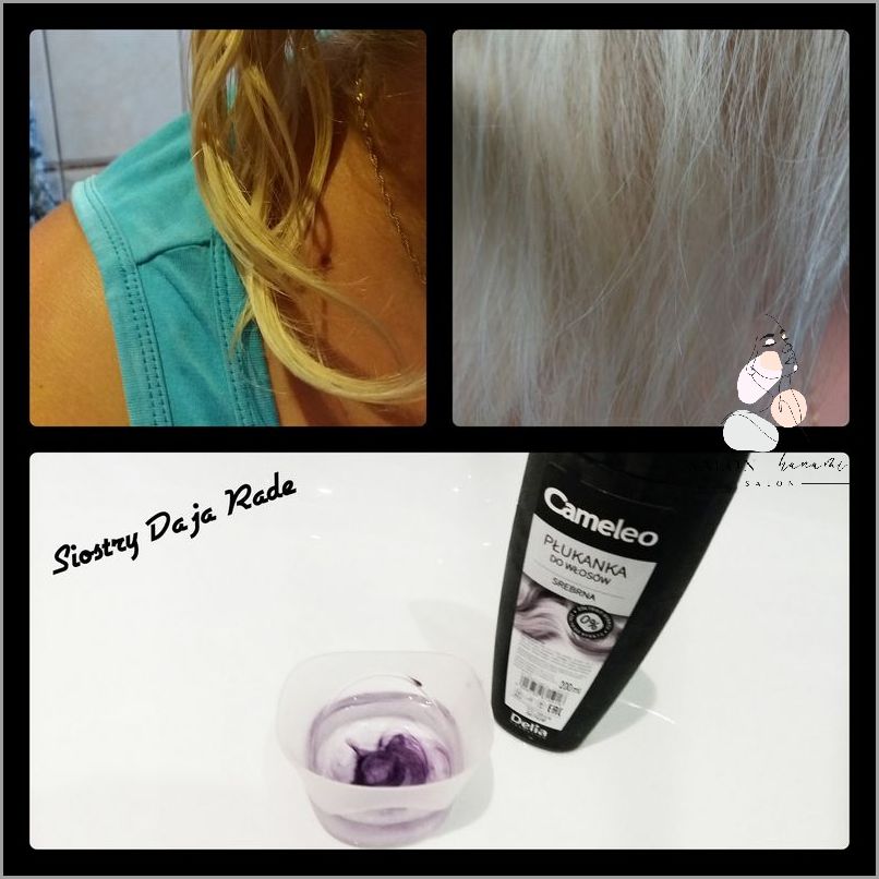 Zaskakujący Efekt Niebieskiej Płukanki Do Włosów! Zaskakujący Efekt Niebieskiej Płukanki Do Włosów!