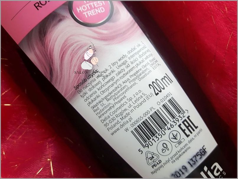 Zobacz Efekty Różowej Płukanki Do Włosów!