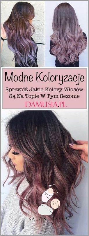 2020: Modne Kolory Włosów z Zimnym Kakao! 2020: Modne Kolory Włosów z Zimnym Kakao!