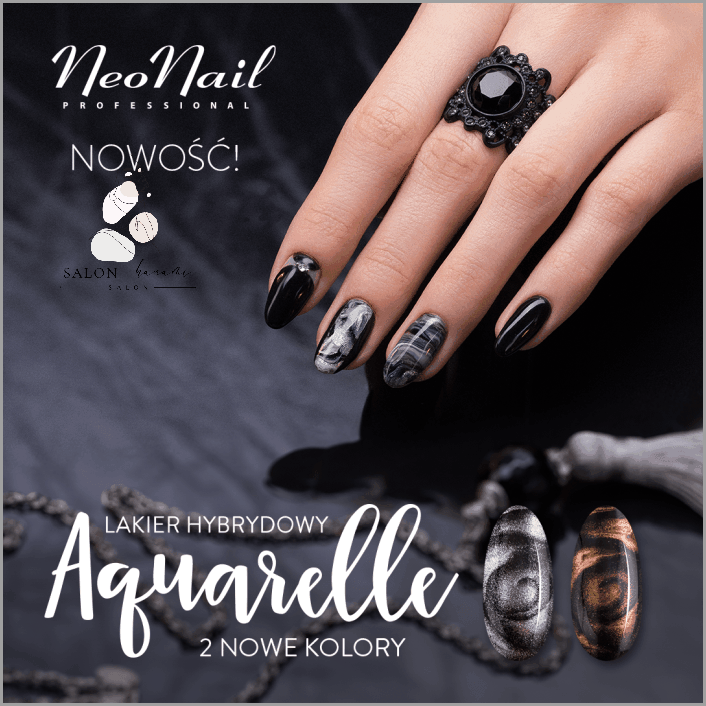 Pure Black Neonail - Przepiękny Manicure! Pure Black Neonail - Przepiękny Manicure!