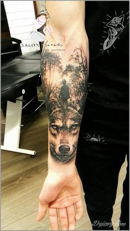 Tatuaż Wilka W Lesie - Jak To Wygląda?