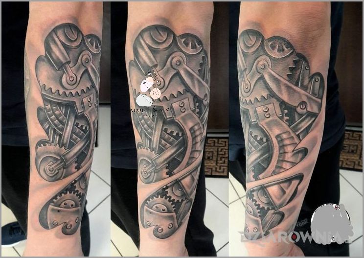 Tatuaże Dla Mężczyzn Biomechanika - Niesamowite Wzory!