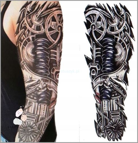 Tatuaże Dla Mężczyzn Biomechanika - Niesamowite Wzory!