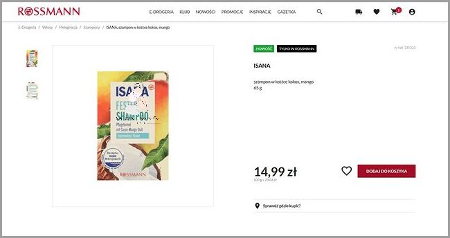 Zaskakujący Kąsek Rossmann: Szampon W Kostce!