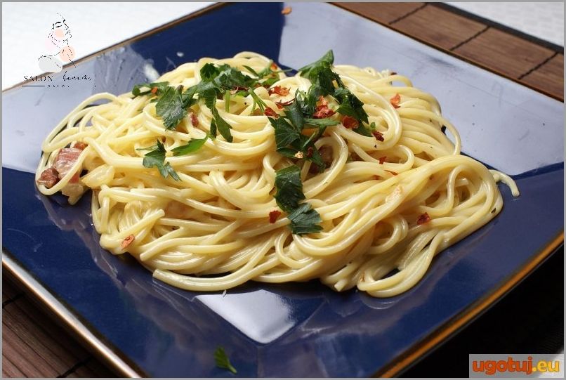 18-letnia Sekretna Spaghetti Carbonara Ze Śmietana!