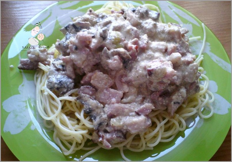 18-letnia Sekretna Spaghetti Carbonara Ze Śmietana!