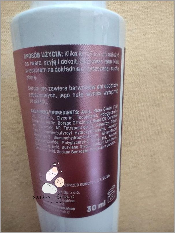 Efekt Wzmacniania Skóry dzięki Basiclab Serum Z Ceramidami!