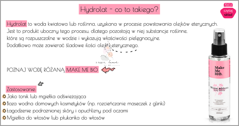 Hydrolat Co To - Niesamowite Właściwości! Hydrolat Co To - Niesamowite Właściwości!