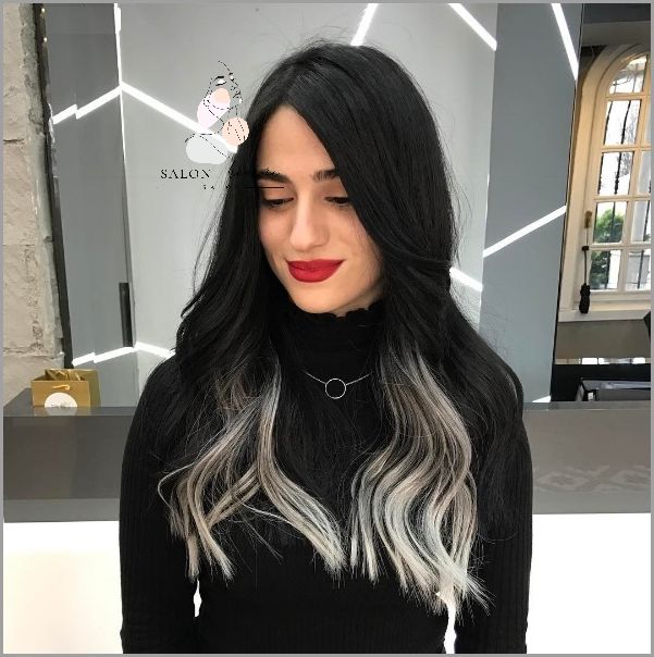 Ombre Na Czarnych Włosach: Nowy Trend! Ombre Na Czarnych Włosach: Nowy Trend!