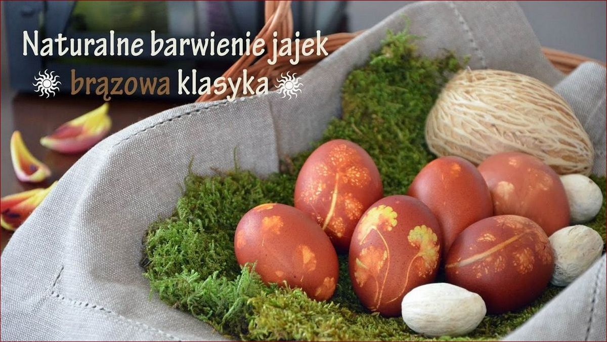 Barwienie jajek kurkumą - odkryj naturalną i zdrową metodę na Wielkanoc