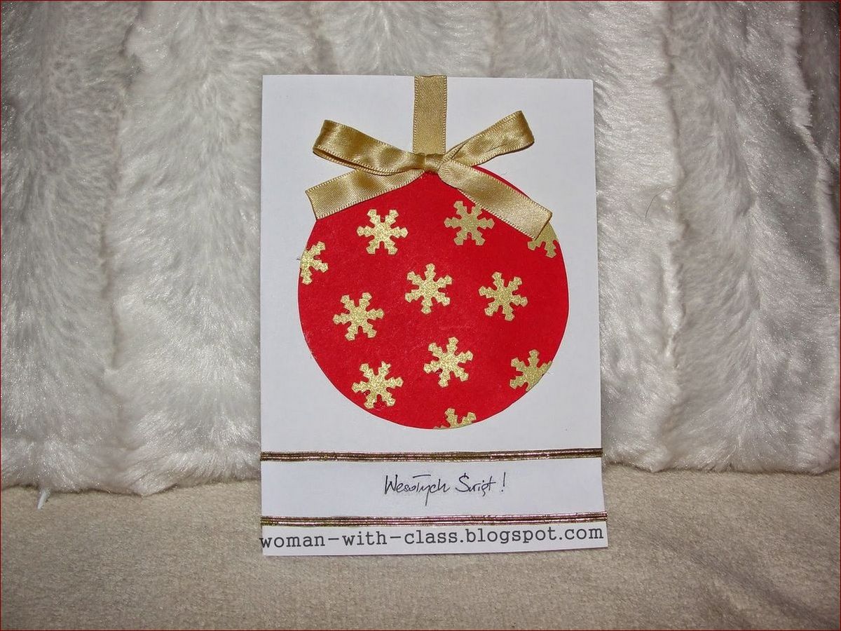 Kartka bożonarodzeniowa ręcznie robiona – cudowny sposób na wyjątkowy prezent