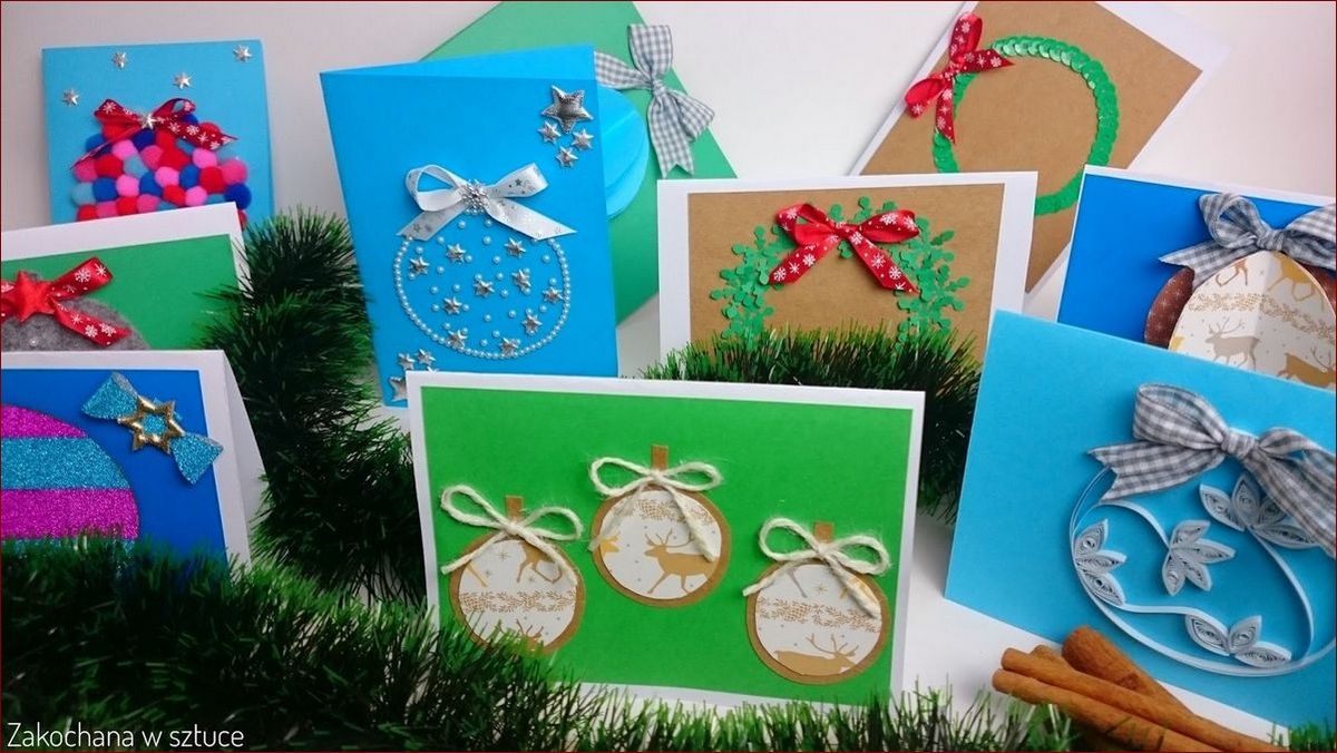 Kartka bożonarodzeniowa ręcznie robiona – cudowny sposób na wyjątkowy prezent