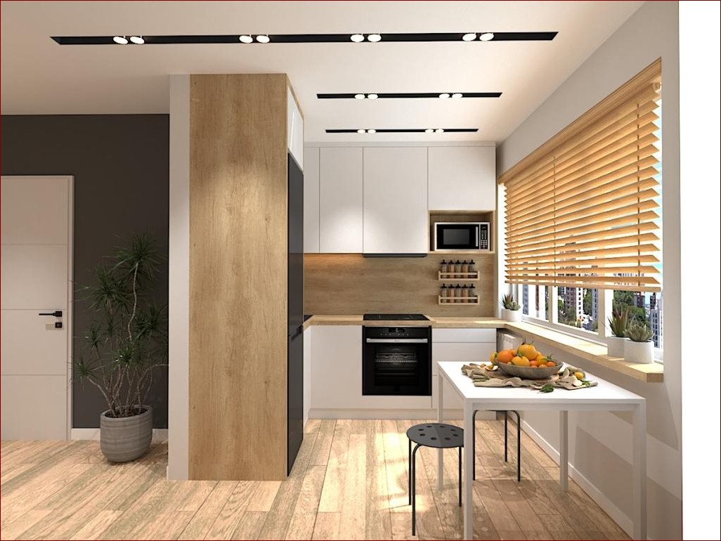 Aranżacje małej kuchni w bloku - Sprawdź jak zmaksymalizować przestrzeń!