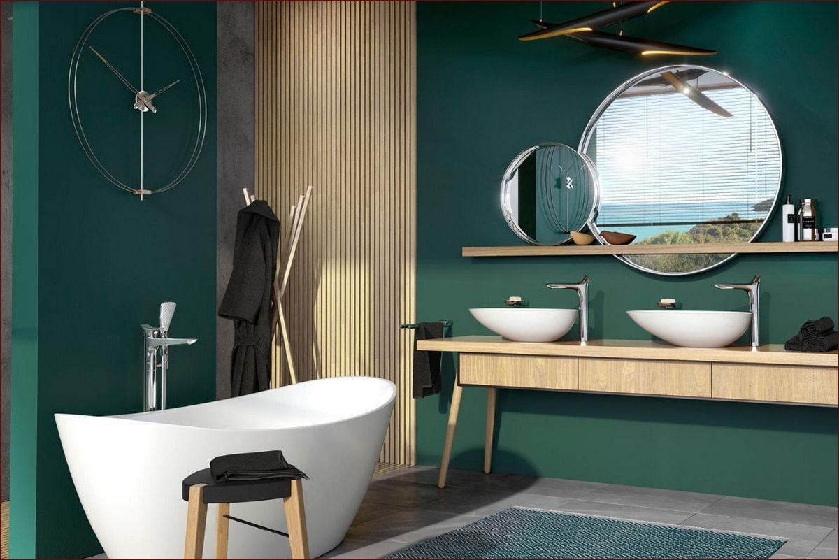 Łazienka bez płytek aranżacje - Odkryj modne i stylowe alternatywy!