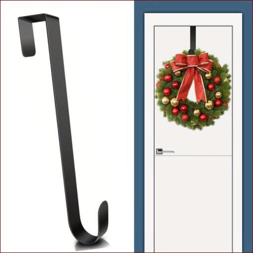 Hak na wieniec na drzwi - Niezastąpiony element dekoracyjny dla Twojego domu