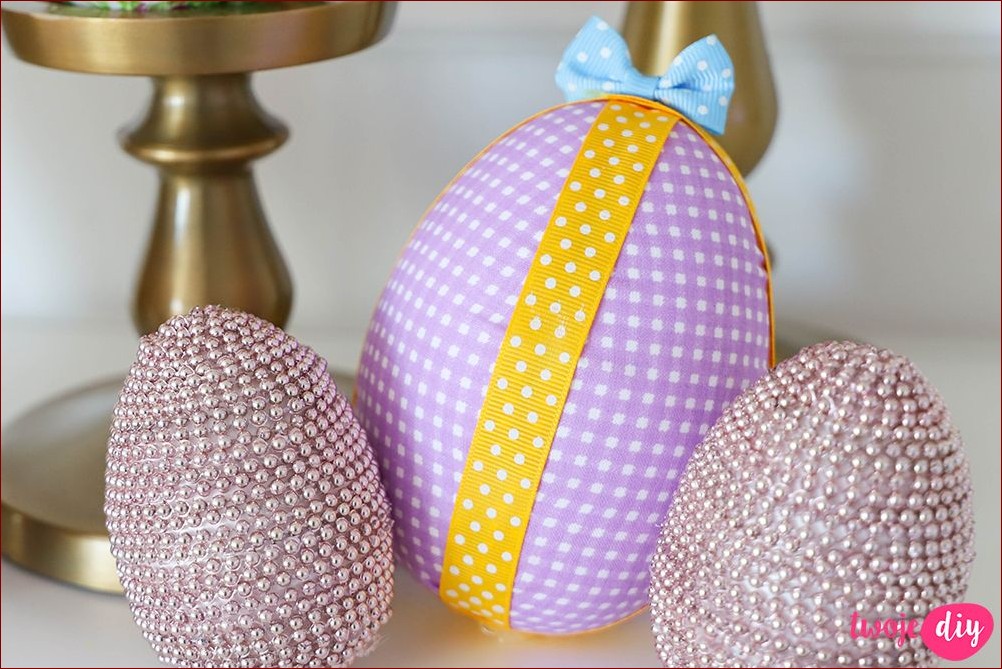 Jajka ze wstążki: Wielkanocne arcydzieła, które oczarują Twój dom