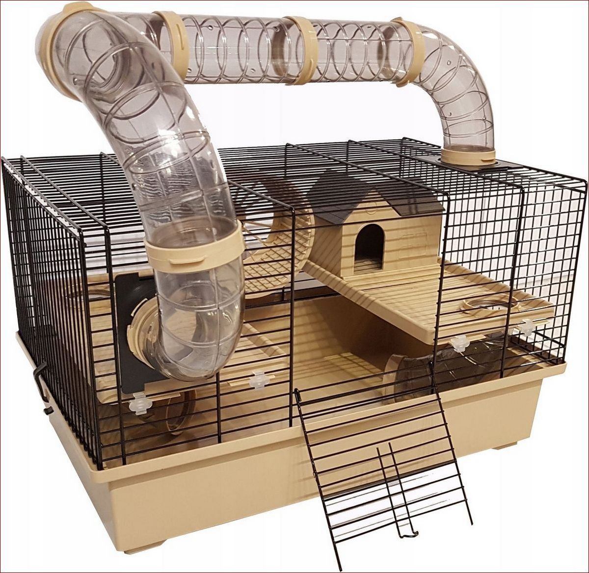 Klatka dla chomika 60x40 - przestronna, bezpieczna kraina dla Twojego malucha