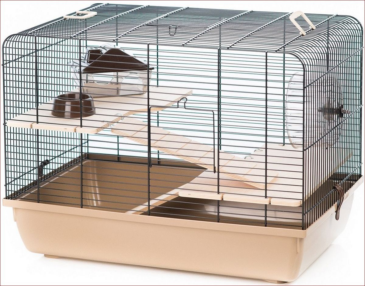 Klatka dla chomika 60x40 - przestronna, bezpieczna kraina dla Twojego malucha
