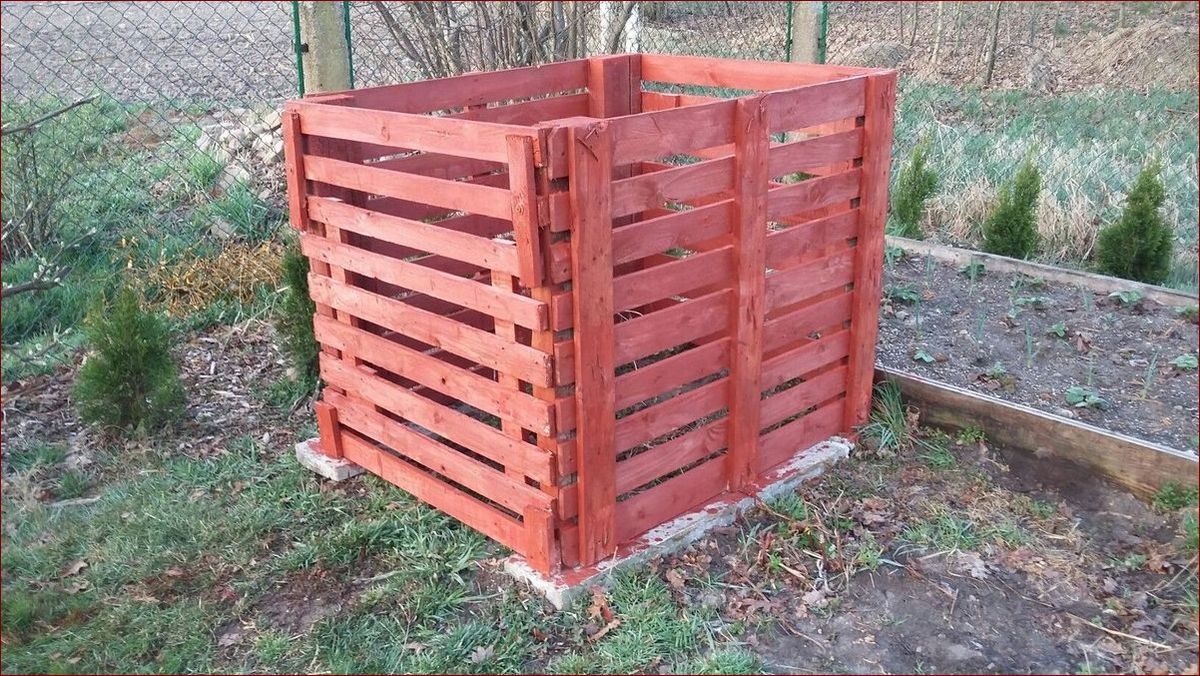 Kompostownik z palet - Zrób to sam! Prosty sposób na recykling i darmowy kompost