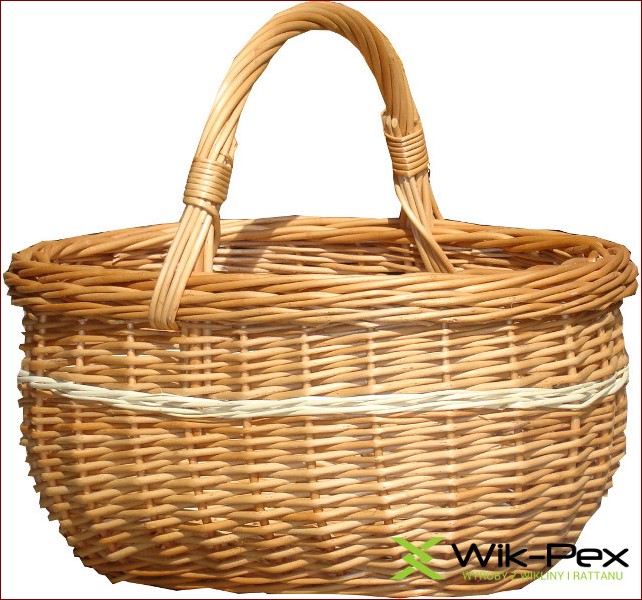 Koszyk na grzyby wiklinowy - tradycyjny skarb na pyszne leśne zbiory