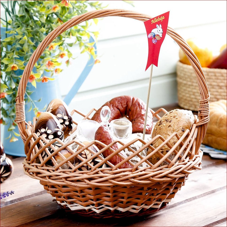 Koszyk wielkanocny nowoczesny - innowacyjny design na modną Wielkanoc