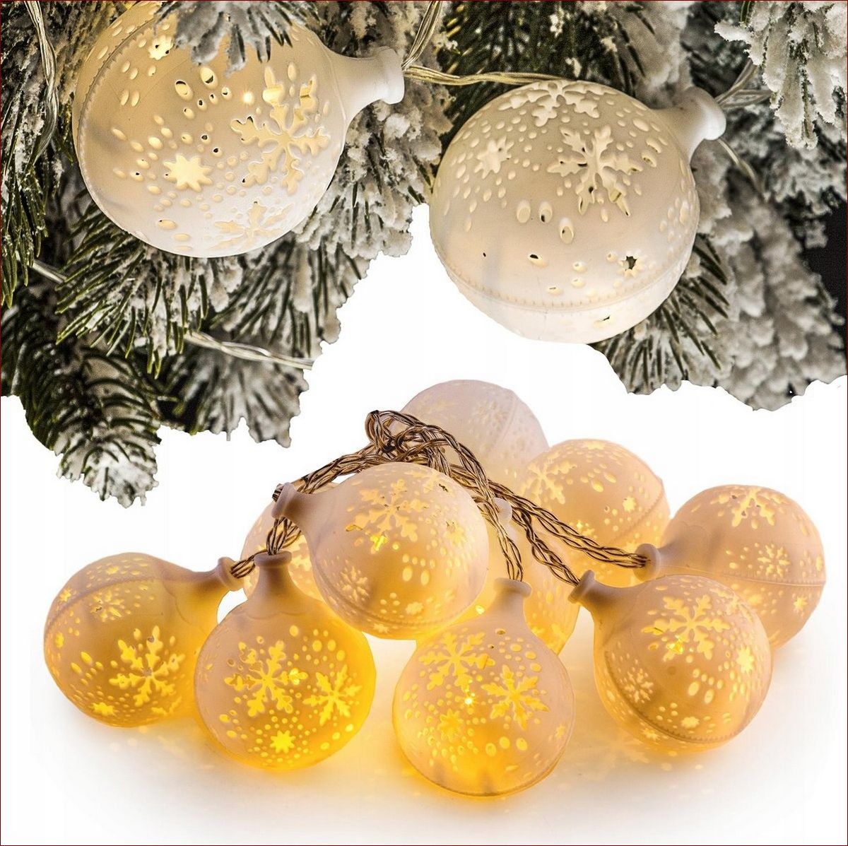 Kule świecące na baterie - magiczne dekoracje do każdego wnętrza i na zewnątrz