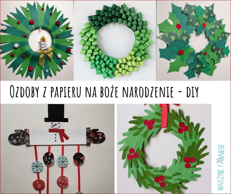 Ozdoby świąteczne DIY dla dzieci - Kreatywna zabawa na święta