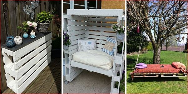 Palety w ogrodzie - Jak stworzyć piękne i niepowtarzalne miejsce z drewnianych skrzyń