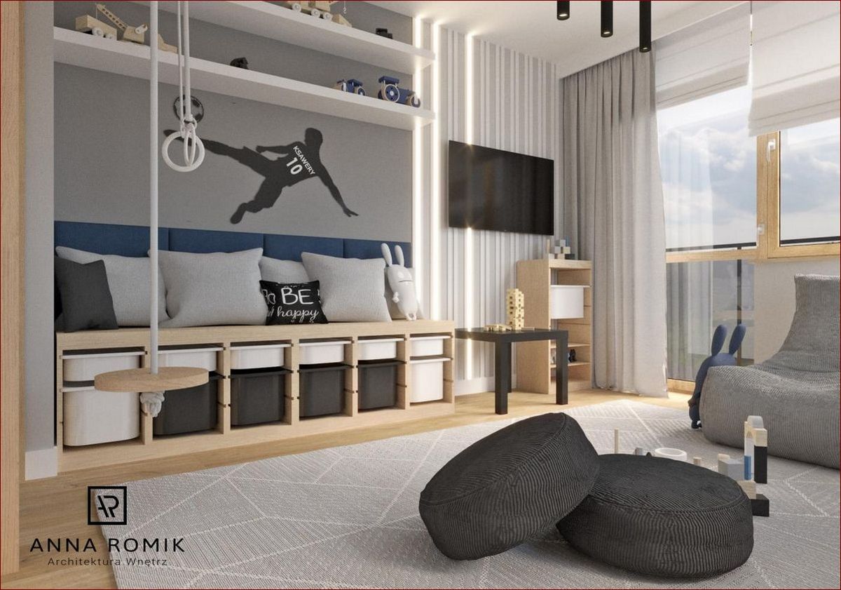 Pokój piłkarza aranżacje: Jak stworzyć inspirującą oazę dla sportowych mistrzów