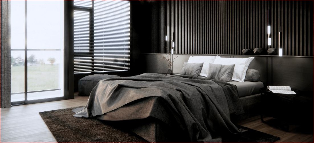 Sypialnia Glamour Ciemna: Jak Stworzyć Zmysłową i Stylową Kryjówkę Luksusu