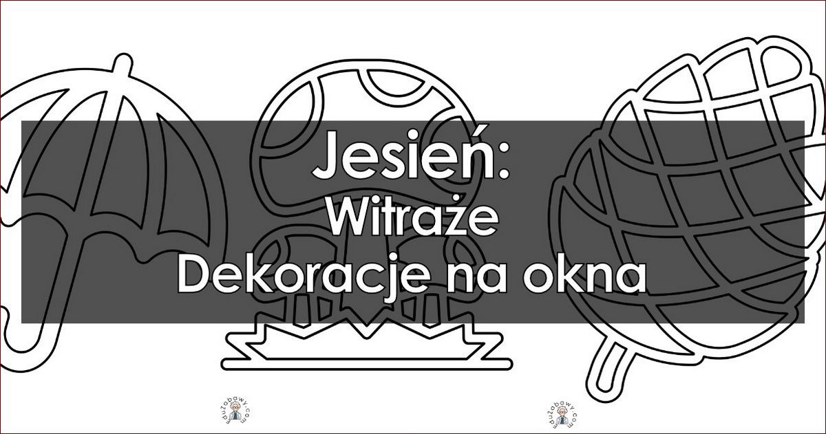 Szablony na okna do druku - kreatywny sposób na ozdobienie każdej przestrzeni