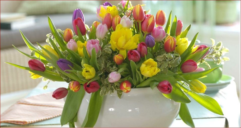 Tulipany w wazonie - Odkryj sekrety aranżacji kwiatów o bogatej symbolice