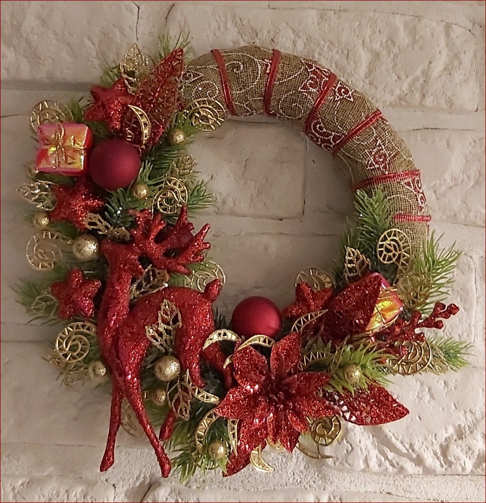 Wianek na drzwi boże narodzenie - Stworzyć magię świąt! Krok po kroku