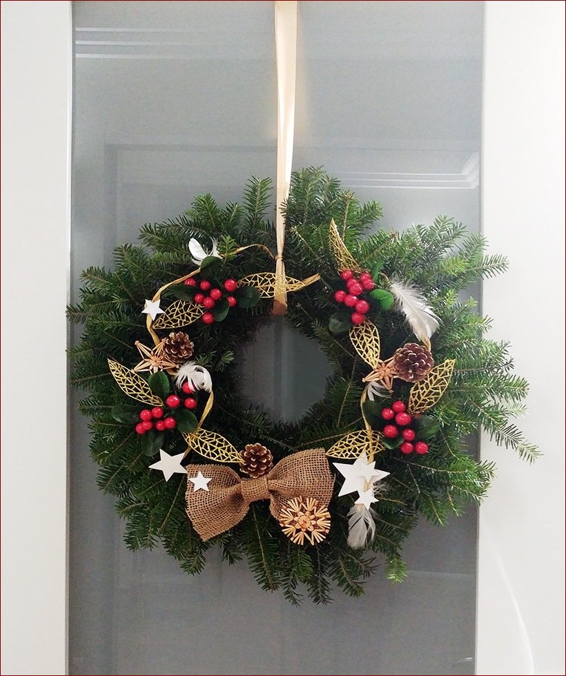 Wianek świąteczny na drzwi jak zrobić - Kreatywny przewodnik krok po kroku