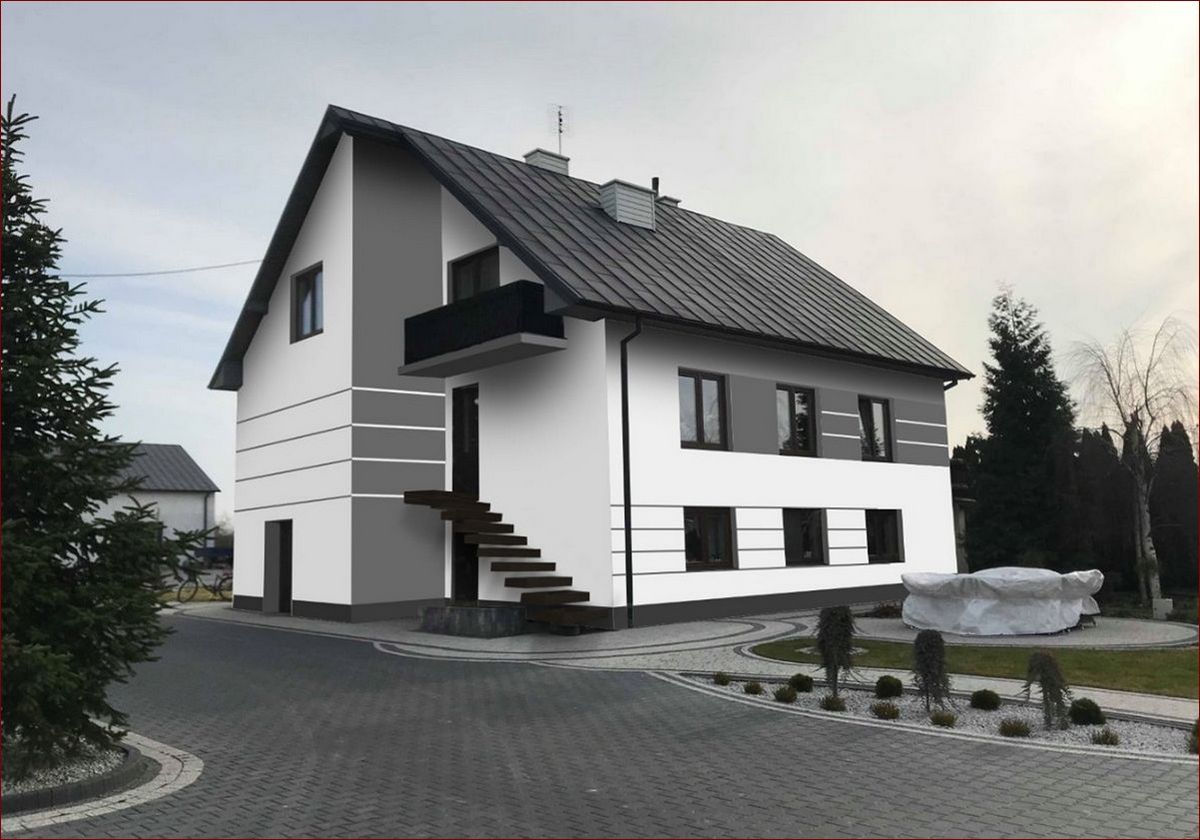 Wzór elewacji domu: Klucz do niepowtarzalnego wyglądu i trwałości Twojej nieruchomości