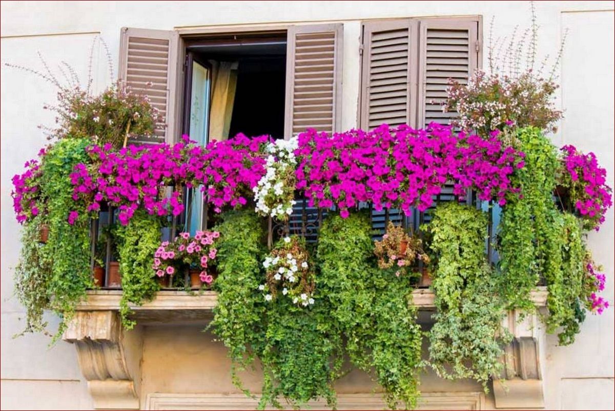 Balkon inspiracje kwiaty: Stwórz kwiatowy raj w miejskiej dżungli!