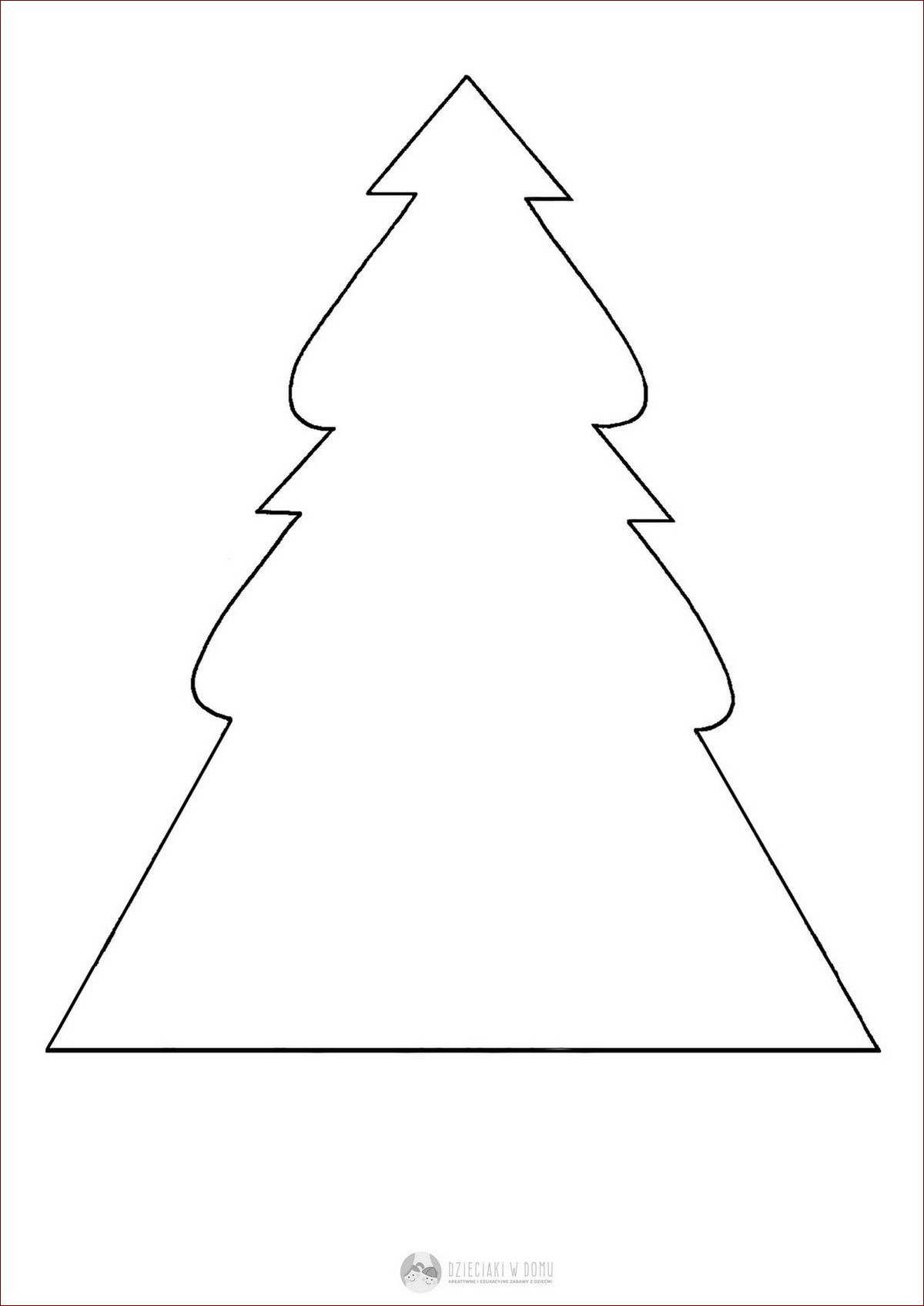 Mikołaj szablon do wycięcia - Kreatywna dekoracja na Boże Narodzenie