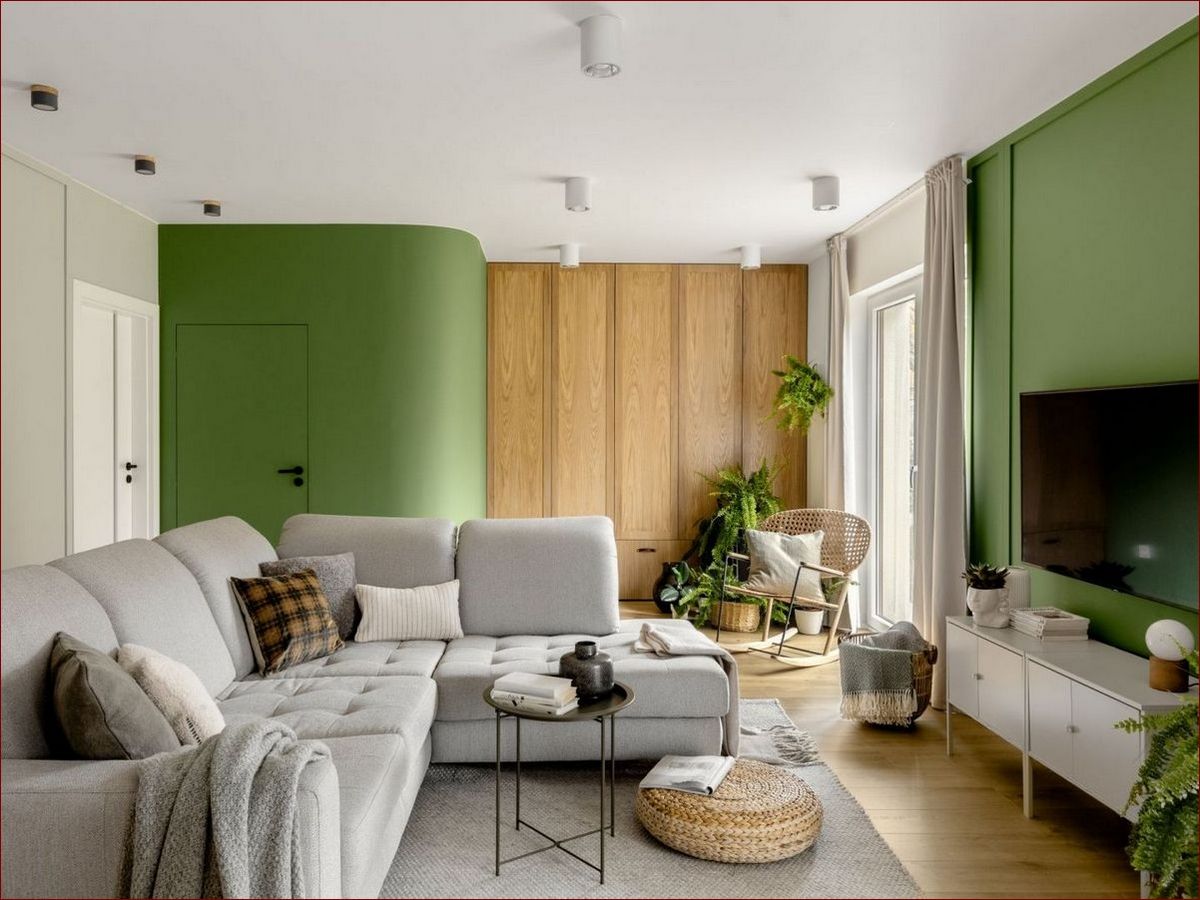 Modne kolory ścian w salonie: Odkryj trendy barw na sezon 2024 i zainspiruj się!