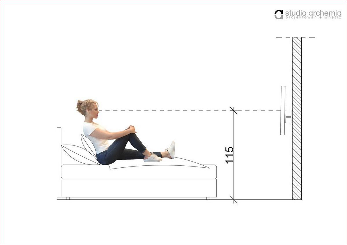 Na jakiej wysokości powiesić telewizor w sypialni? Niezbędnik ergonomicznego oglądania