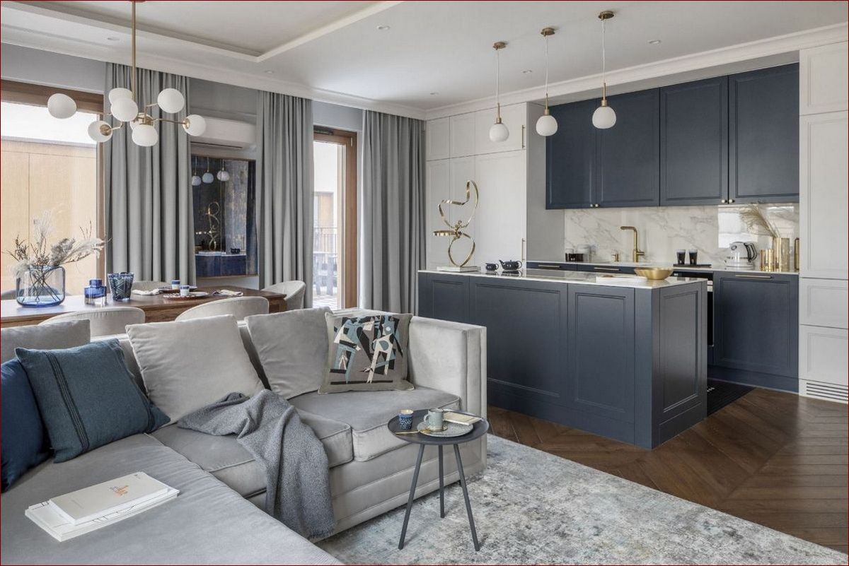 Niebieska kuchnia inspiracje - 25 niesamowitych pomysłów dla Twojej przestrzeni