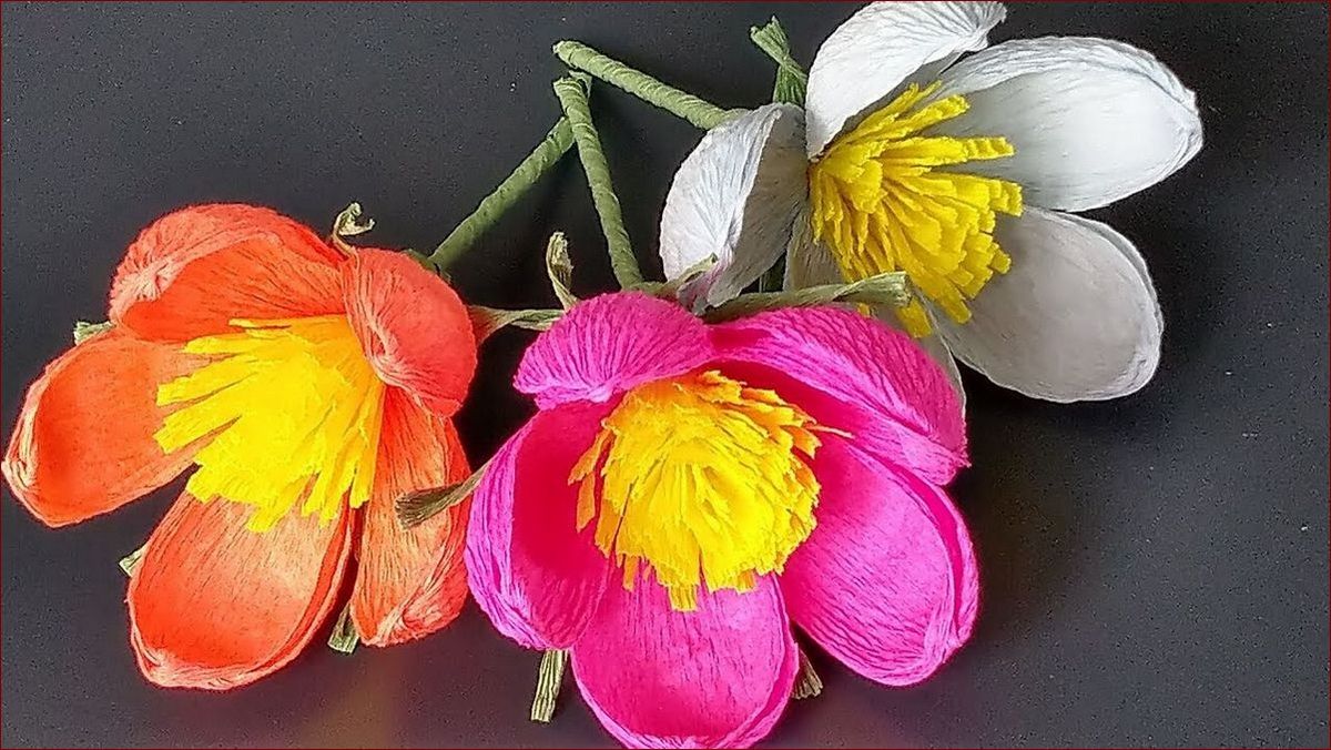 Kwiaty z krepiny do palmy - zachwycająca tradycja Wielkanocna w Twoim domu