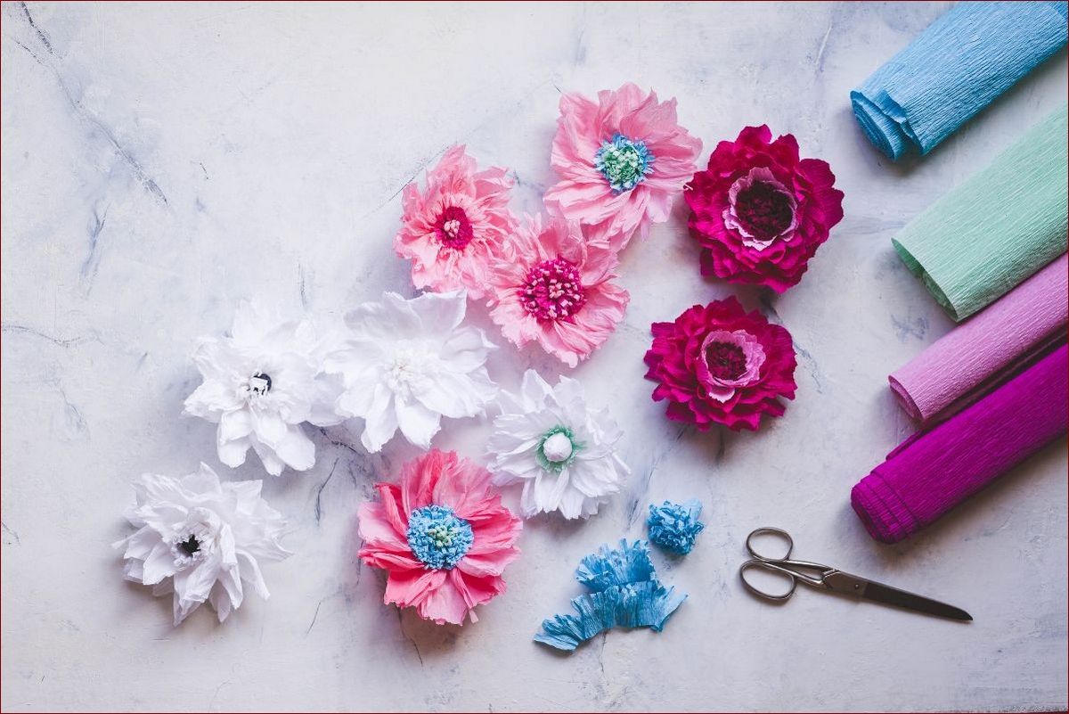 Kwiaty z krepiny do palmy - zachwycająca tradycja Wielkanocna w Twoim domu