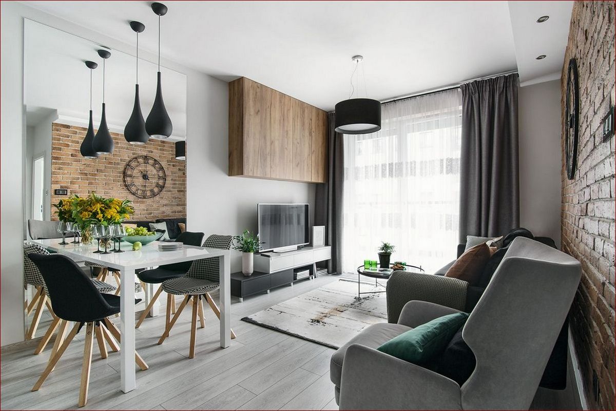 Nowoczesny salon z jadalnią aranżacje: Odkryj magię otwartej przestrzeni () Nowoczesny salon z jadalnią aranżacje: Odkryj magię otwartej przestrzeni