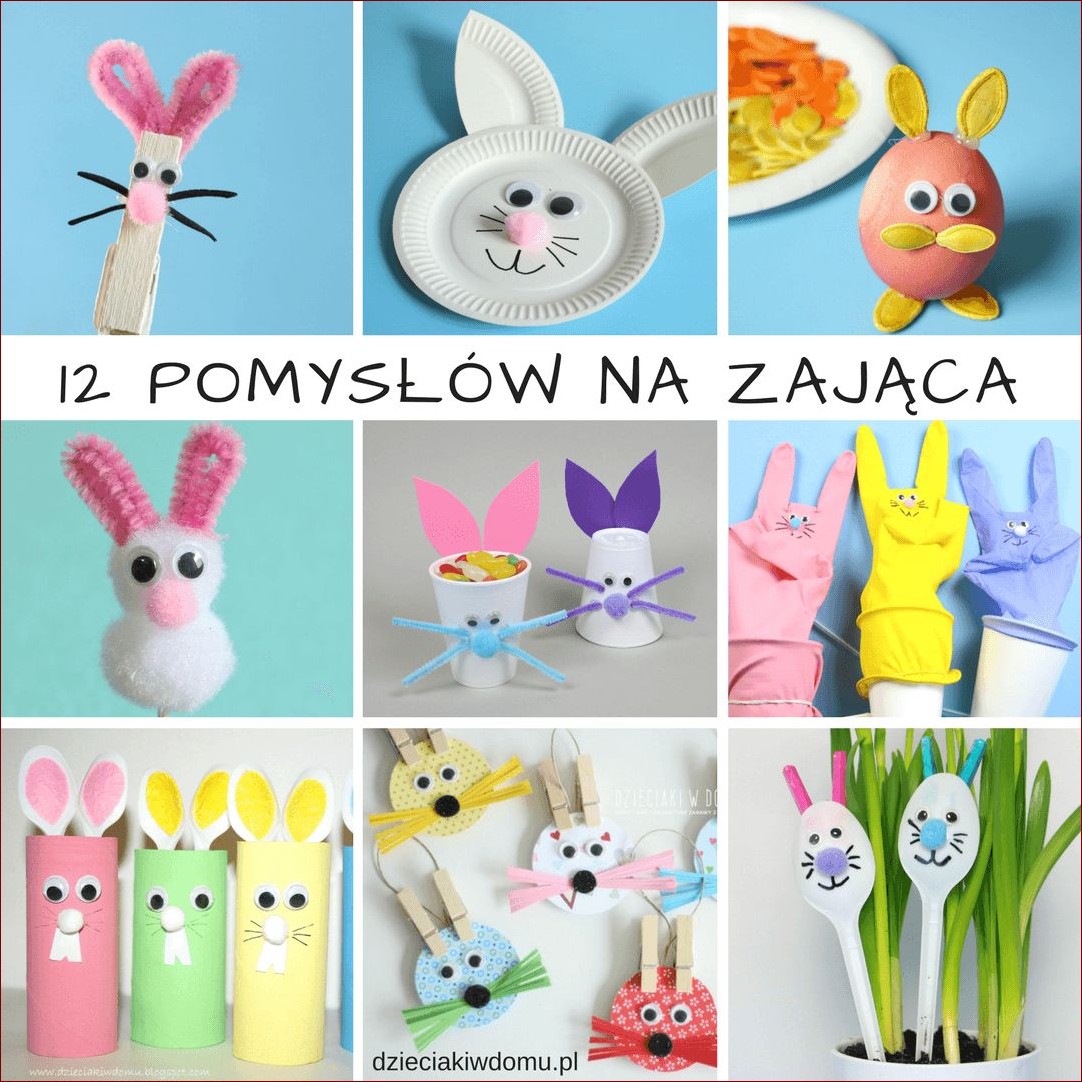 Ozdoby wielkanocne zrób to sam dla dzieci - Proste i kreatywne pomysły DIY na świąteczną dekorację