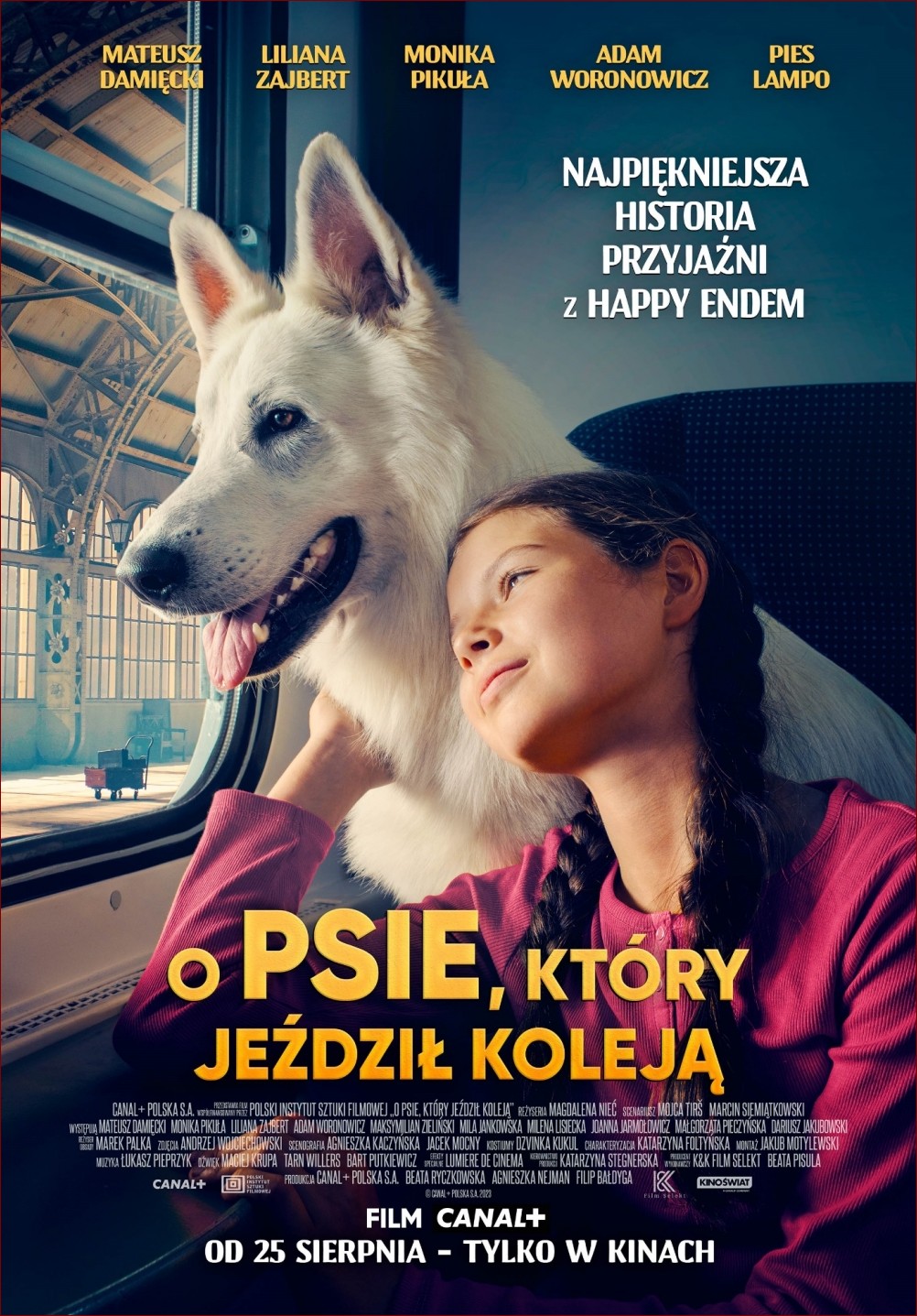 Pies, który jeździł koleją - niezwykła historia czworonogiego podróżnika () Pies, który jeździł koleją - niezwykła historia czworonogiego podróżnika