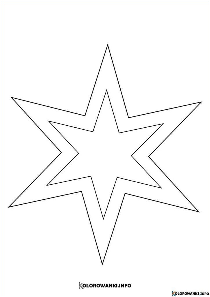 Szablon gwiazdki do druku - Kreatywne projekty rozwijające zdolności